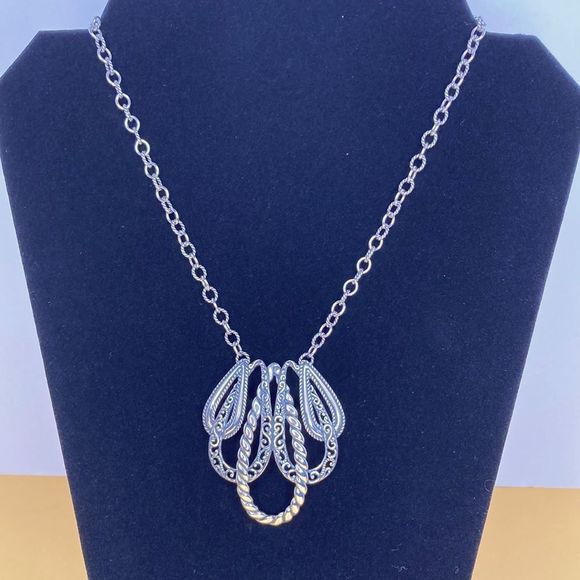 Carolyn Pollack Jewelry - Carolyn Pollack Sterling Lasting Connections Necklace-Beautiful handwork